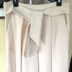 Milly  Italian Cady Culottes Pants Cream & Print Top sz 12 Photo 10