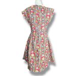 Retrolicious Little Red Riding Hood Print Dress Gray Fairy Tale Wolf Owl Medium Black Photo 7