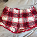 Abercrombie & Fitch Red Plaid Women Boxer Shorts Photo 0