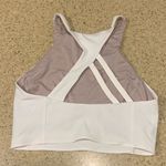 Lululemon  Strong Lines Medium Support Bra White size 6 Photo 4