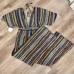 Milk and Honey  Striped Jumpsuit Photo 4