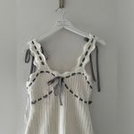 For Love & Lemons NWT Becka Mini White Knit Dress S Photo 4