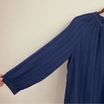 Marine layer  Tie Neck Long Sleeves Peasant Top Size Small Photo 4