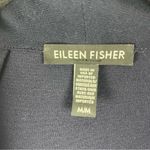 Eileen Fisher  Navy Long Sleeves Open Front Blazer Jacket Size Medium Photo 2