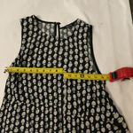 Madewell Black/White Floral Ruffle Tank in Bloomstamp S Boho Cottagecore Twee Photo 7