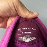 Tek Gear vneck dark pink berry long sleeve fleece cozy pullover sweater small Photo 1