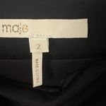 Maje  Black Mini Skirt with Side Text Photo 3
