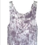 Knox Rose Purple Tie Dye Tiered Scoop Back Tank Maxi Dress Size Medium NWOT Photo 5