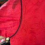 None CORAL DRESS OR‎ TUNIC WITH GOLD/NAVY EMBROIDERY AT BOTTOM FRONT HEM. FULLY LINED Photo 5