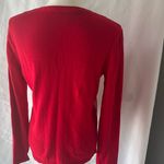 Tommy Hilfiger Red Sweater – 100% Cotton, Size M Photo 4