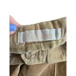 Chloé CHLOE Corduroy Khaki Tan Front Seam Wide Leg Size 6 Approx‎ Flare Pocket #L2-20 Photo 8