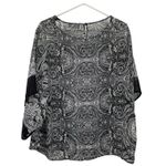 Dress Barn  Blouse Womens L Used Sheer Photo 1