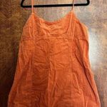 Wild Fable  Orange Corduroy Camisole Mini Dress Photo 0