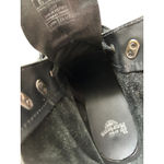 Dr. Martens  Black Leather Lace Up Chunky Heel Boots Womens US Size 8 UK 6 Photo 12