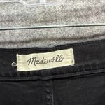 Madewell The Mom Jean Womens 29 Black Distressed Raw Hem High Waist Streetwear Photo 12
