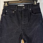 Reformation  Black Washed Ankle Jeans Size 25 EUC #2201 Photo 1