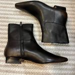 Free People  Easy Does It Vegan Ankle Boots in Chocolate Brown Photo 5