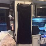 Elegant Black Skirt with Rhinestone Detailing Size XL Photo 5