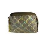 Vera Bradley Quilted "Sittin in a Tree" Cosmetic Bag Green Floral Travel Bag Photo 3