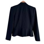 Solini New York Vintage 90s Embellished Beaded Black Blazer Jacket, Size 4 Black Photo 6