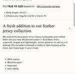 J.Crew  Feather jersey turtleneck Photo 1