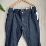 Coldwater Creek  Slim Leg Jean Women’s size 20 Blue Dark Wash NWT Photo 1