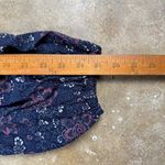 Hinge Nordstrom Boho Floral Mini Dress Cottagecore Peasant Style XS Photo 9