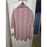 SheIn Women’s  Curve Pink & Black Animal Print Button-Up Blouse - Size 3X Photo 3