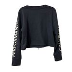 Light Blue Calvin Klein Designer CK Sweatshirt Top Athletic Crop Women’s Large! Photo 1