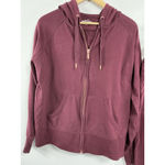 Eddie Bauer Womans  2 Pc Set Hoodie XL & Sweat Pants L Maroon Photo 1