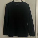 ASICS  Classic Black Crewneck Sweater Photo 0