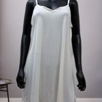 Vanity Fair ‎ Ivory Nylon Spandex Slip Dress Lingerie XL Adjustable Straps Photo 0