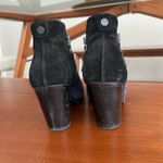 Rag and Bone  Margot navy blue suede round toe block heel ankle booties 38.5 Photo 6