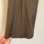 Akris Punto Ankle Zip Tapered Cropped Pants US 12 Olive Green Cotton Blend Photo 4