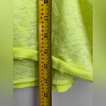 free people movement bright neon yellow sleeveless top muscle boot camp S Photo 5