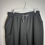 Jaanuu  Jogger Scrub Pants Womens Size‎ XLP Black Ankle Zip J95164P Photo 2