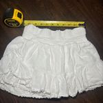 Aeropostale  White Ruffled Skirt Photo 1