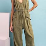EE: Some Olive Green Jumpsuit Size Small  Photo 0