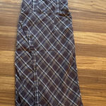 Plaid wool dress Brown Photo 0