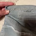 American Eagle  Green Distressed Mom Straight jeans Photo 4