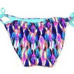 Xhilaration Multicolor Artsy Boho Bikini Swim Side Tie Swimsuit Photo 1