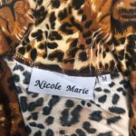 Nicole Marie leopard kimono size medium Brown Photo 1