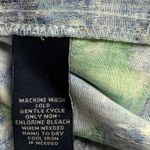 CHAPS NWT Baja Blue Green Floral Print Sleeveless A-Line Dress Sz 16 Travel Boss Photo 5