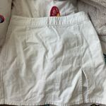 LIONESS White Denim Skirt Photo 0