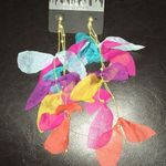 Nicole Miller  dangling silk colorful and beads Photo 0