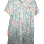 Vintage Floral Robe House Coat‎ Pink Photo 0
