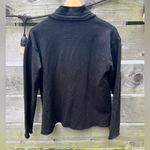 Frank & Eileen Patrick Popover Henley Pullover Fleece Black Small $238 Sweater Photo 5