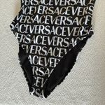 Versace Logo One-Piece Swimsuit, Size 1 fit 2 US, $575 Photo 9