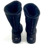 UGG  Black Classic Tall Suede Winter Boots Women's Size 6 EUC With Box Photo 3