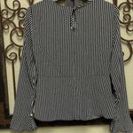 ZARA striped long sleeve top Photo 2